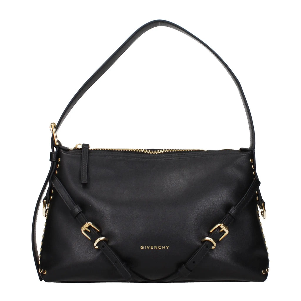 Sac à bandoulière en cuir noir Givenchy