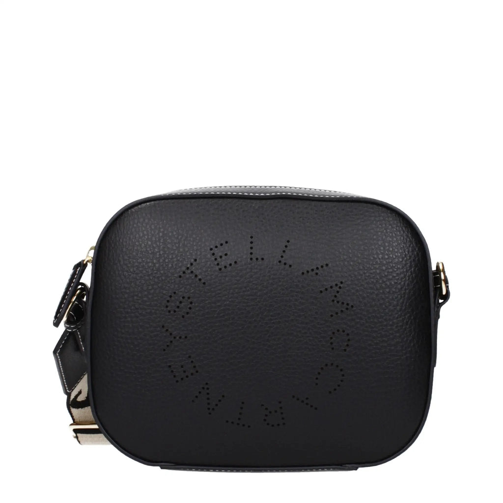 Stella McCartney Black Leather Crossbody Bag