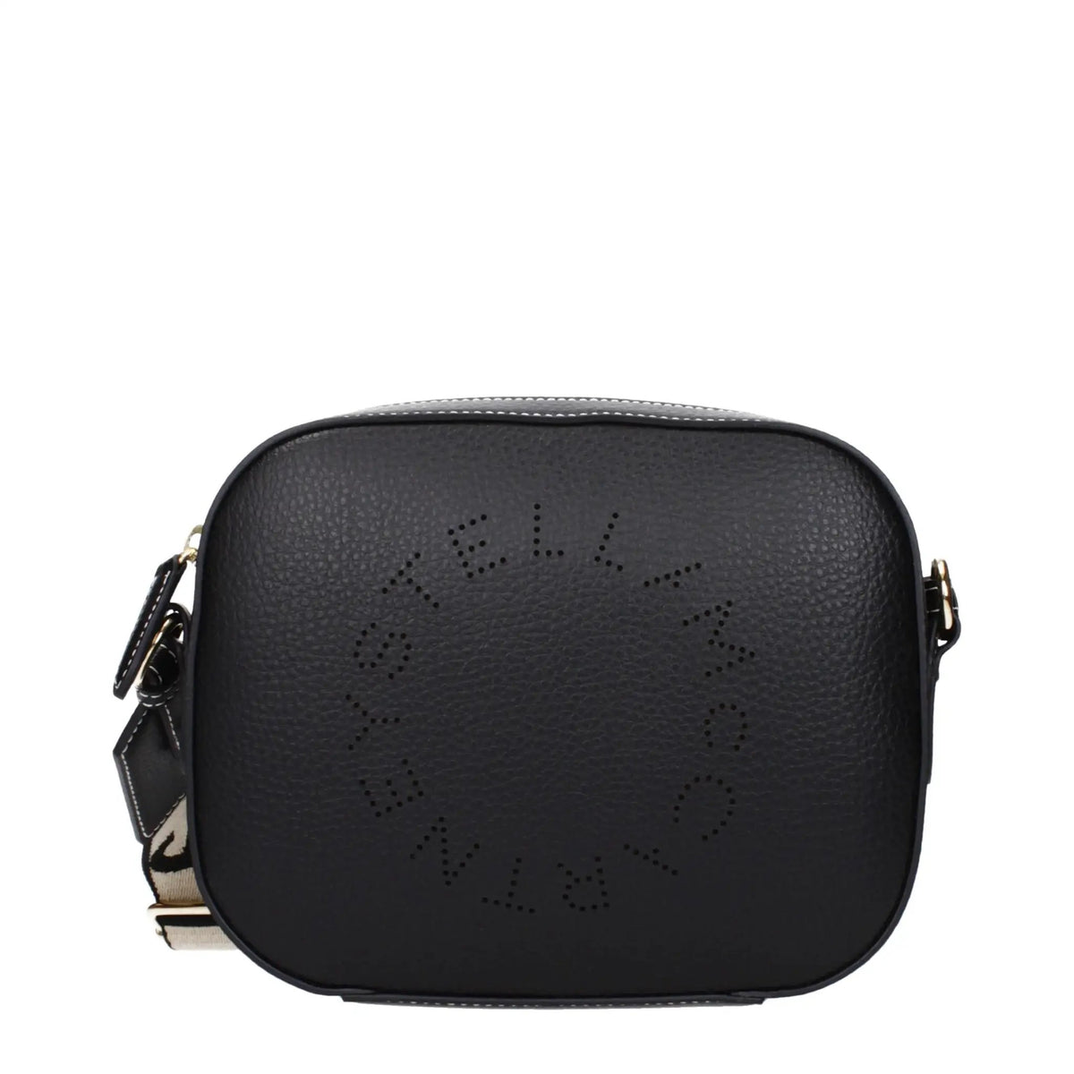 Stella McCartney Black Leather Crossbody Bag