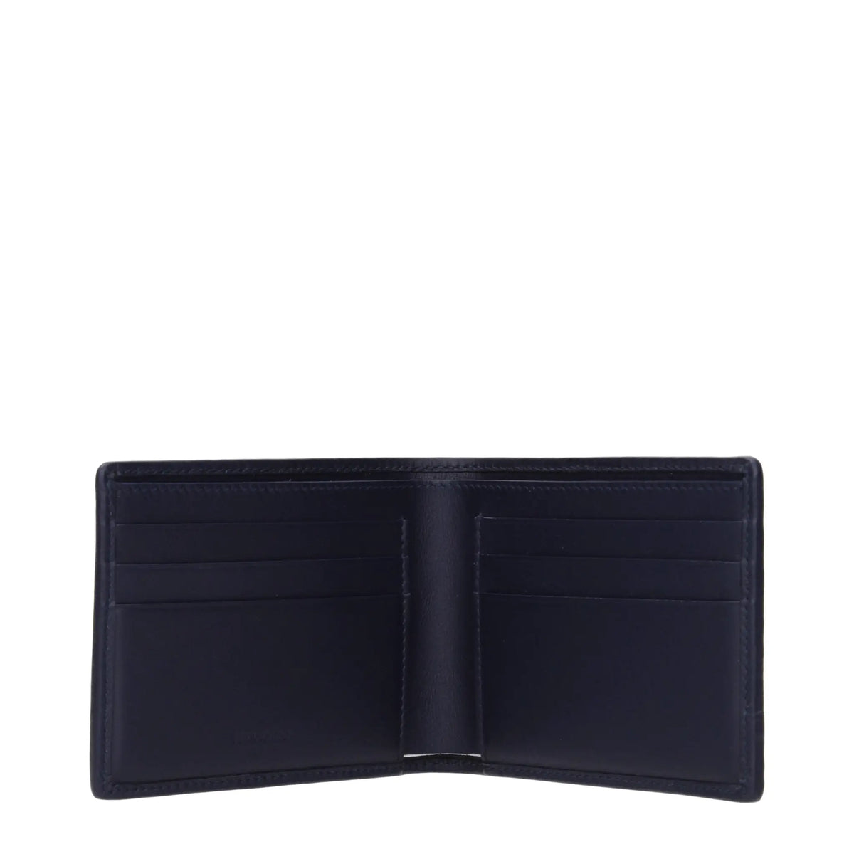 Ferragamo Ferragamo Blue Leather Wallet