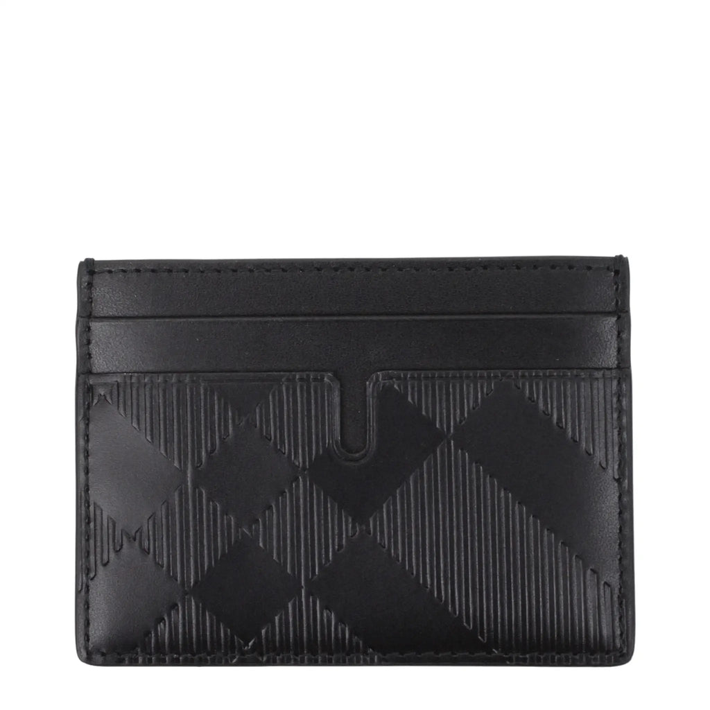 Burberry Black Leather Cardholder
