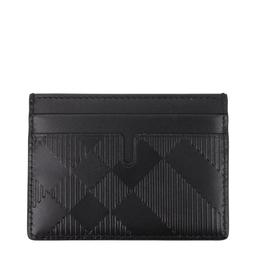 Burberry Black Leather Cardholder