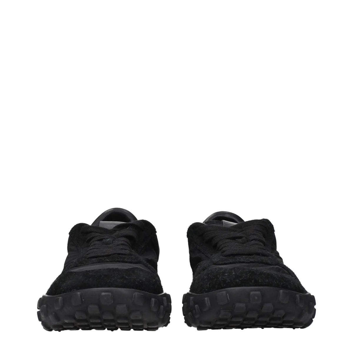 Jil Sander Black Fabric Sneakers