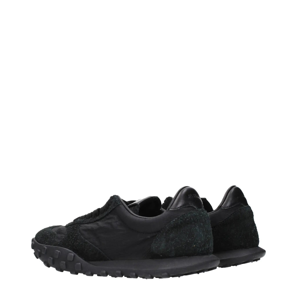 Jil Sander Black Fabric Sneakers