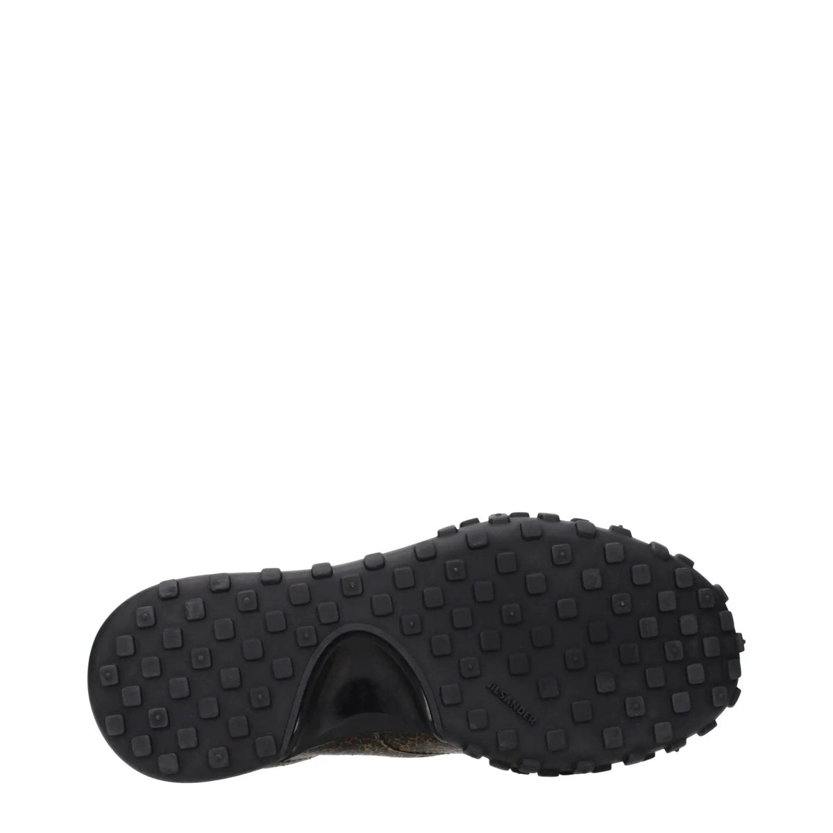 Jil Sander Black Leather Sneakers