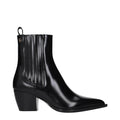 Christian Dior Black Leather Ankle Boots