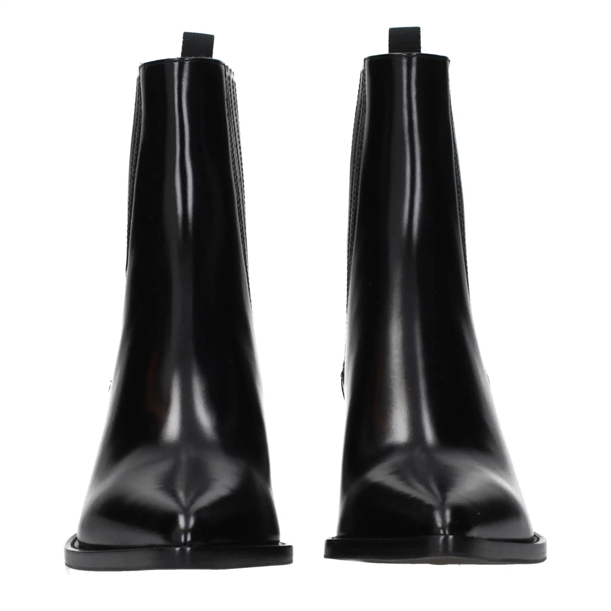 Christian Dior Black Leather Ankle Boots
