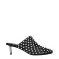 Mules en cuir noir Jil Sander