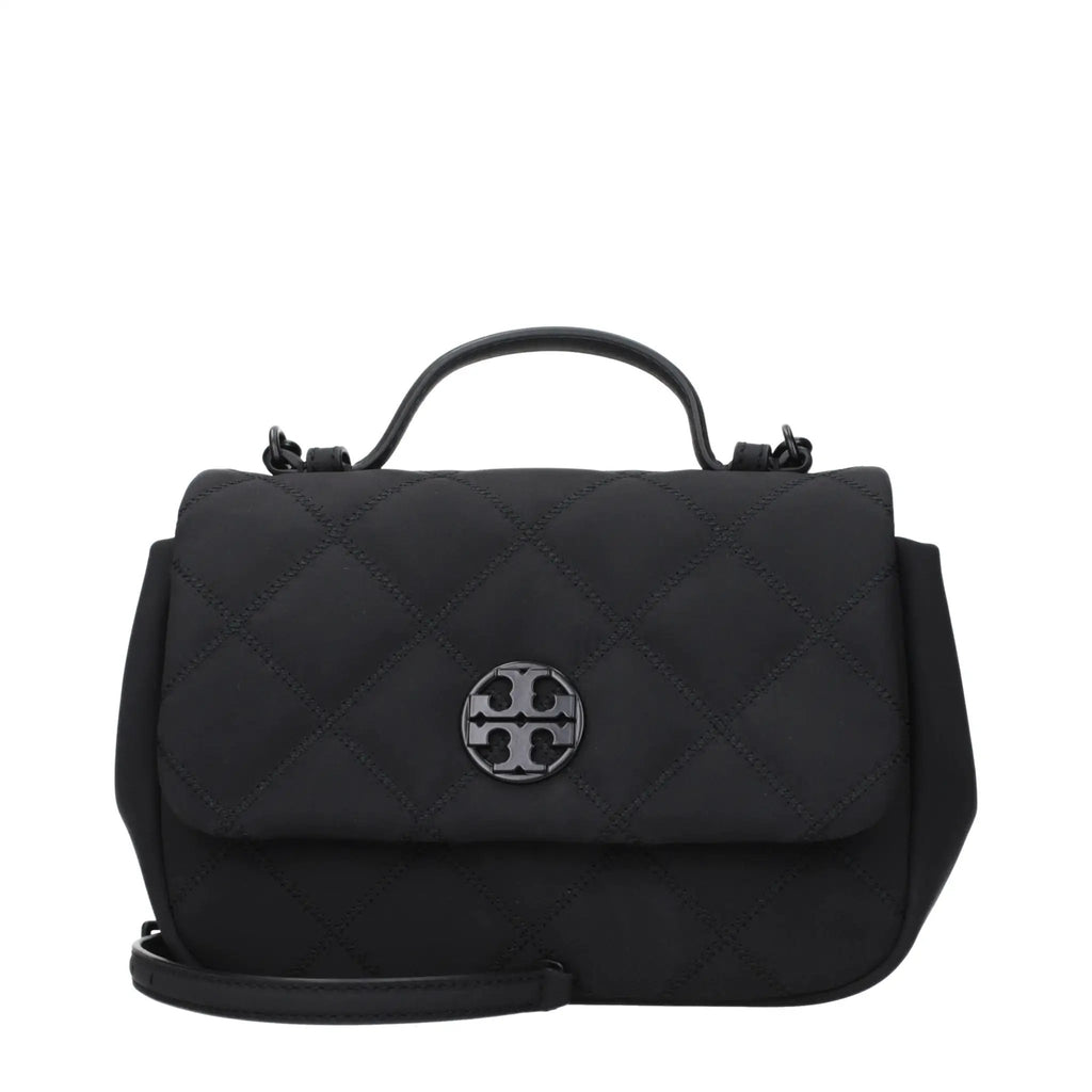 Tory Burch Black Fabric Handbag