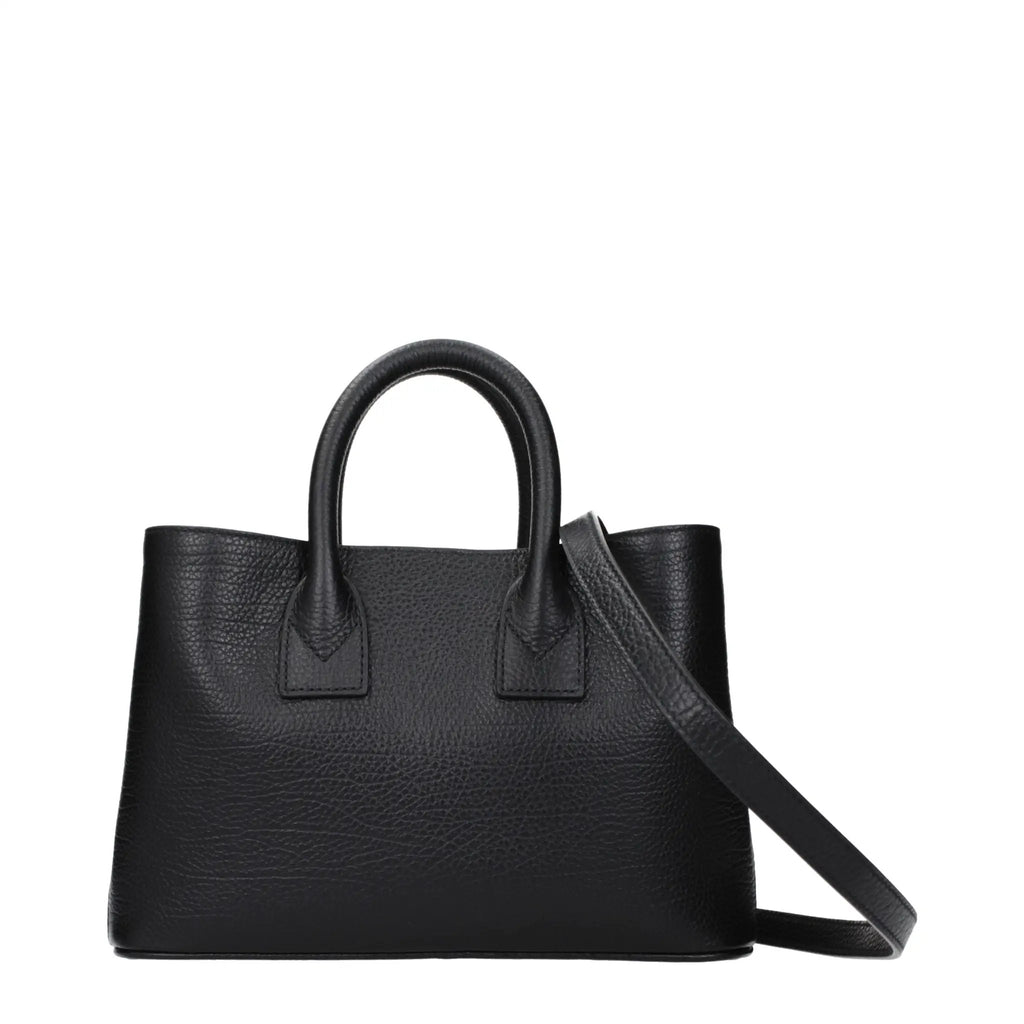 Burberry Black Leather Handbag