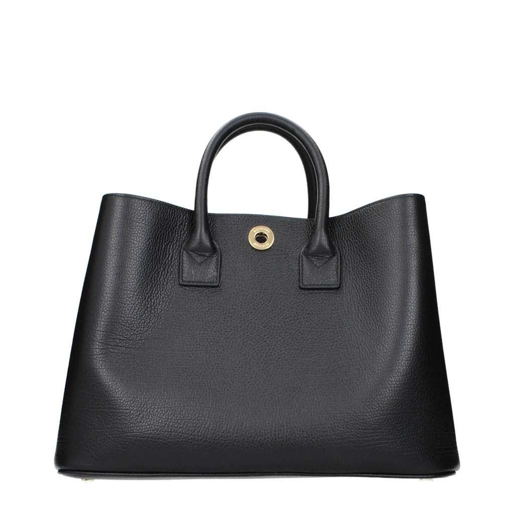 Burberry Black Leather Handbag