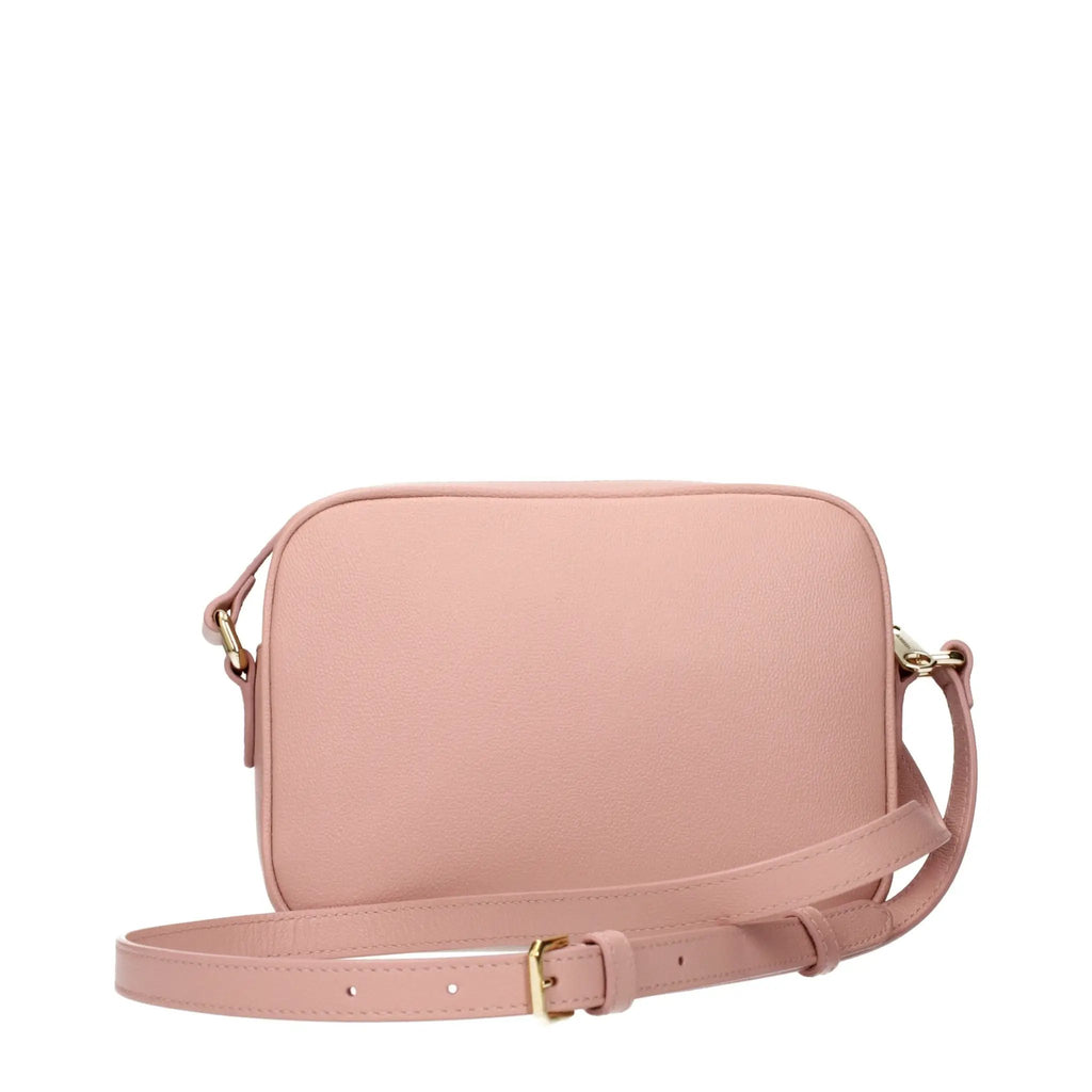 Sac bandoulière Burberry en cuir rose