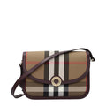 Sac bandoulière Burberry en tissu marron