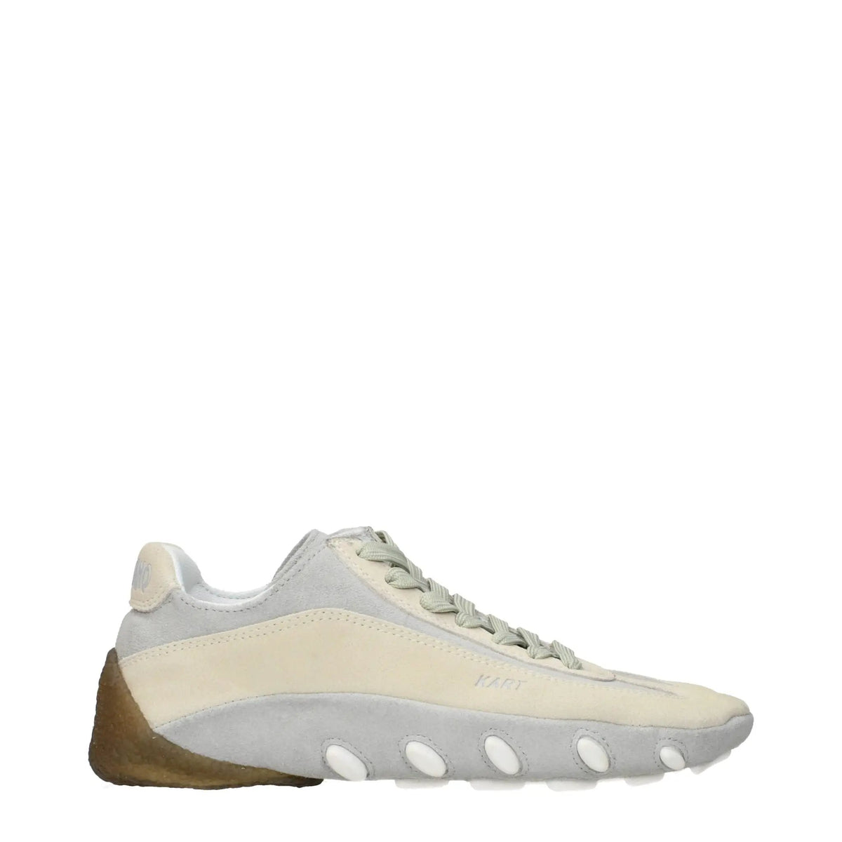 Baskets Magliano en cuir beige