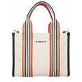 Sac à main en tissu beige Burberry