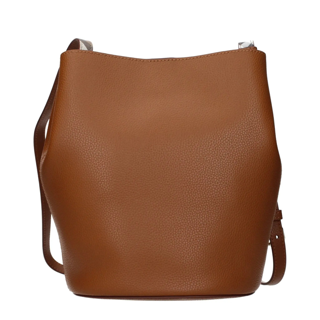 Sac bandoulière Burberry en cuir marron