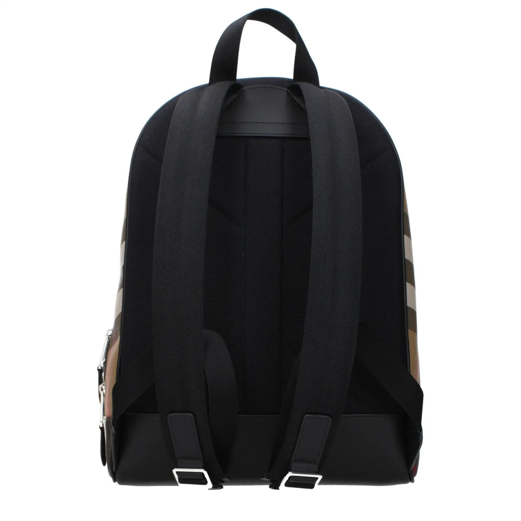 Sac à dos Burberry en tissu beige