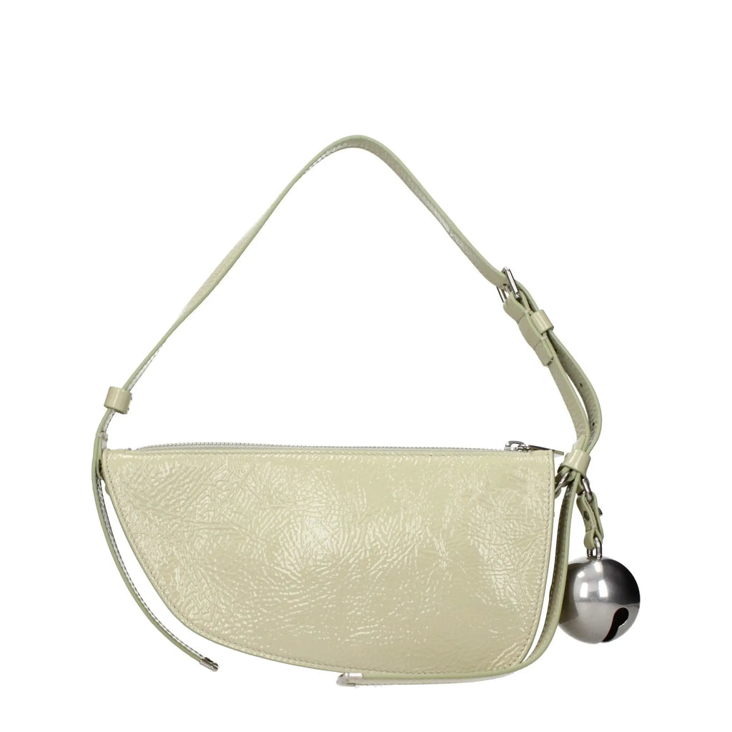 Sac à bandoulière Burberry en cuir vert