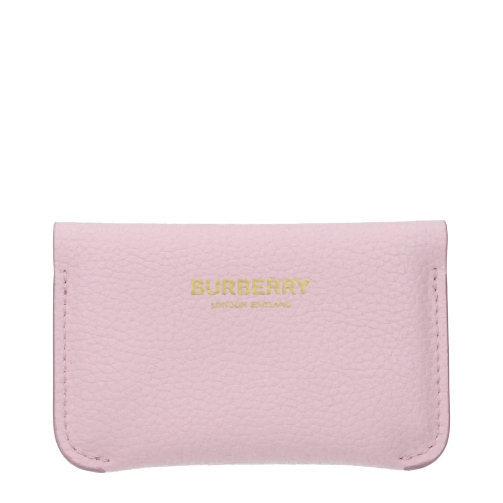 Burberry Pink Leather Cardholder