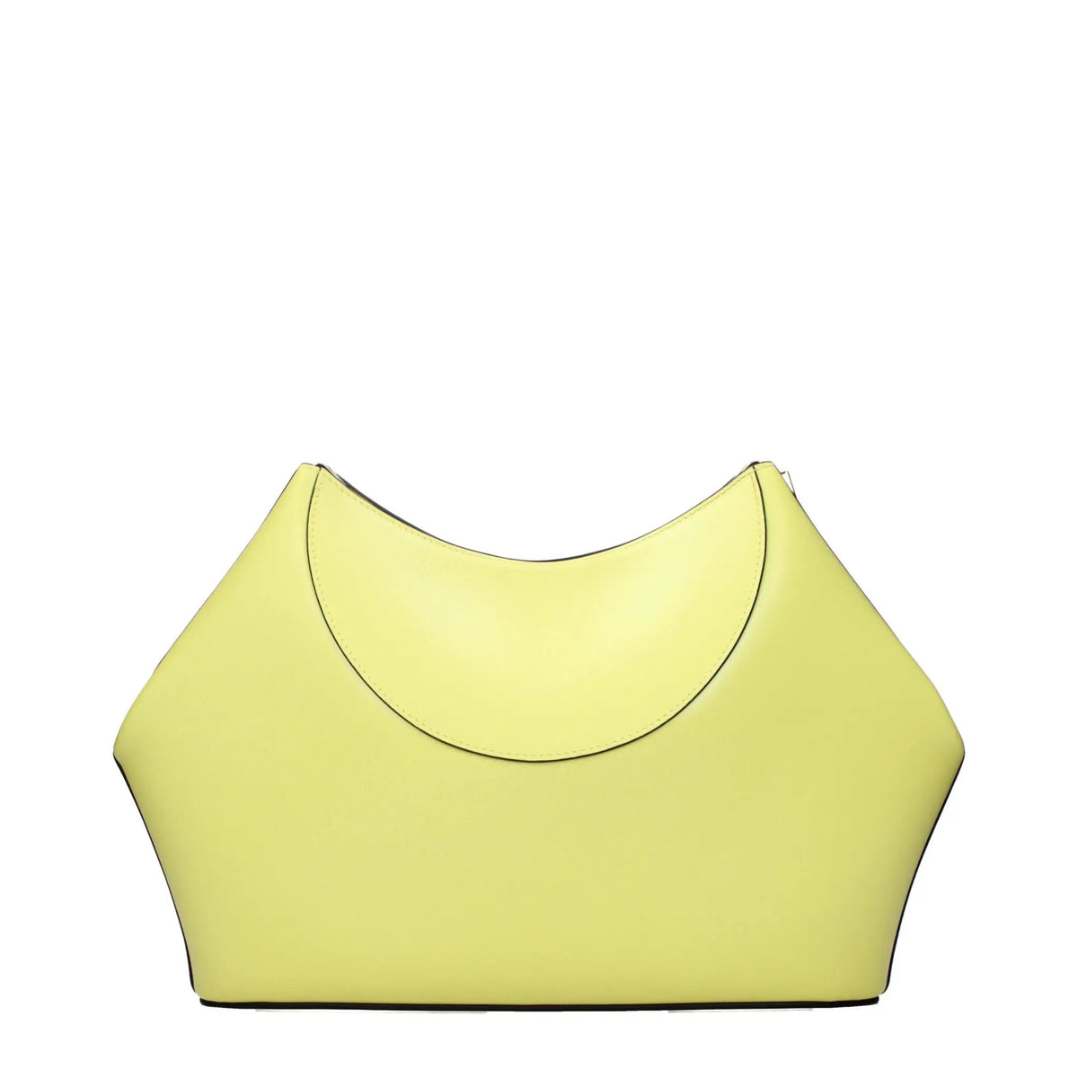 Pochette Givenchy en cuir jaune