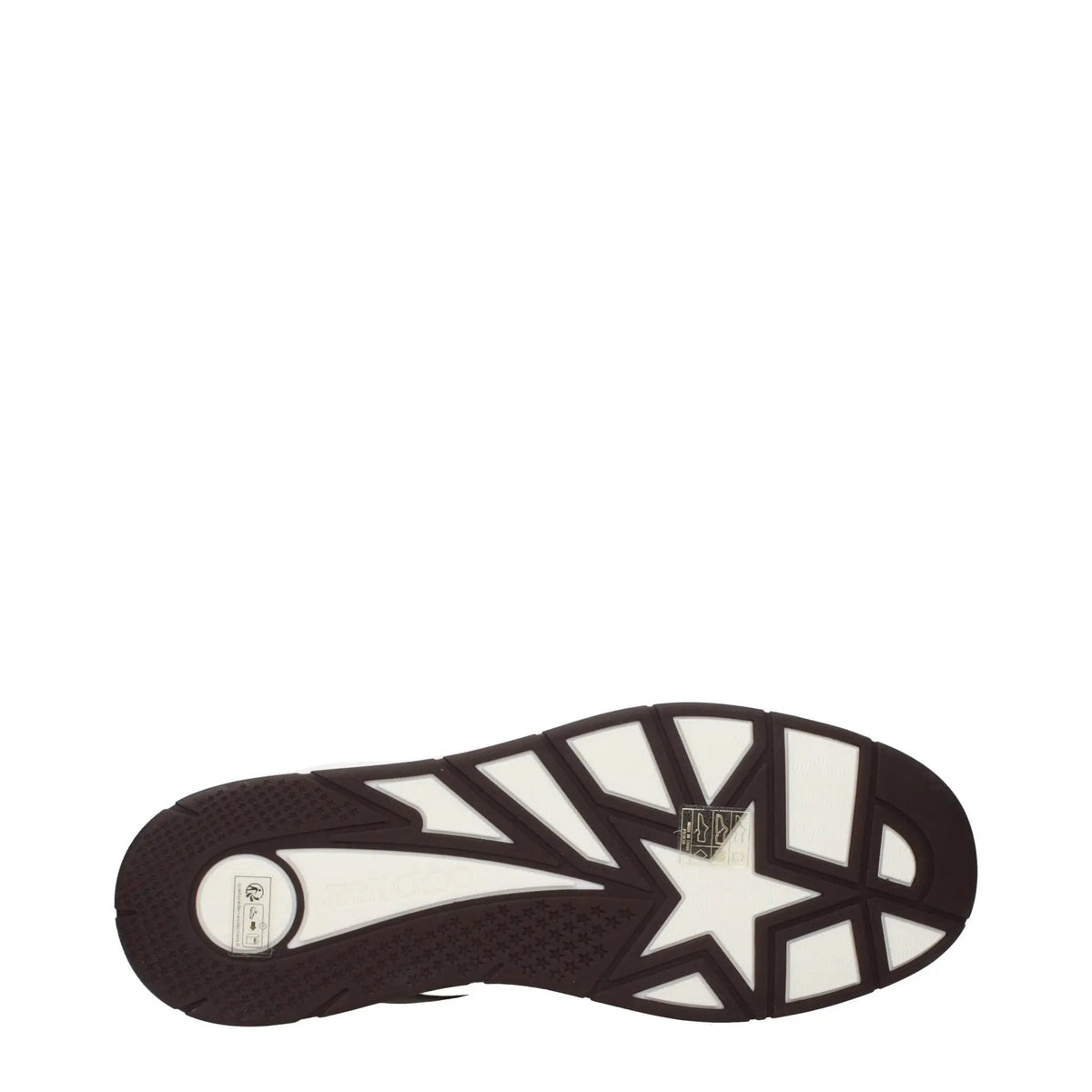 Baskets basses en cuir beige Jimmy Choo