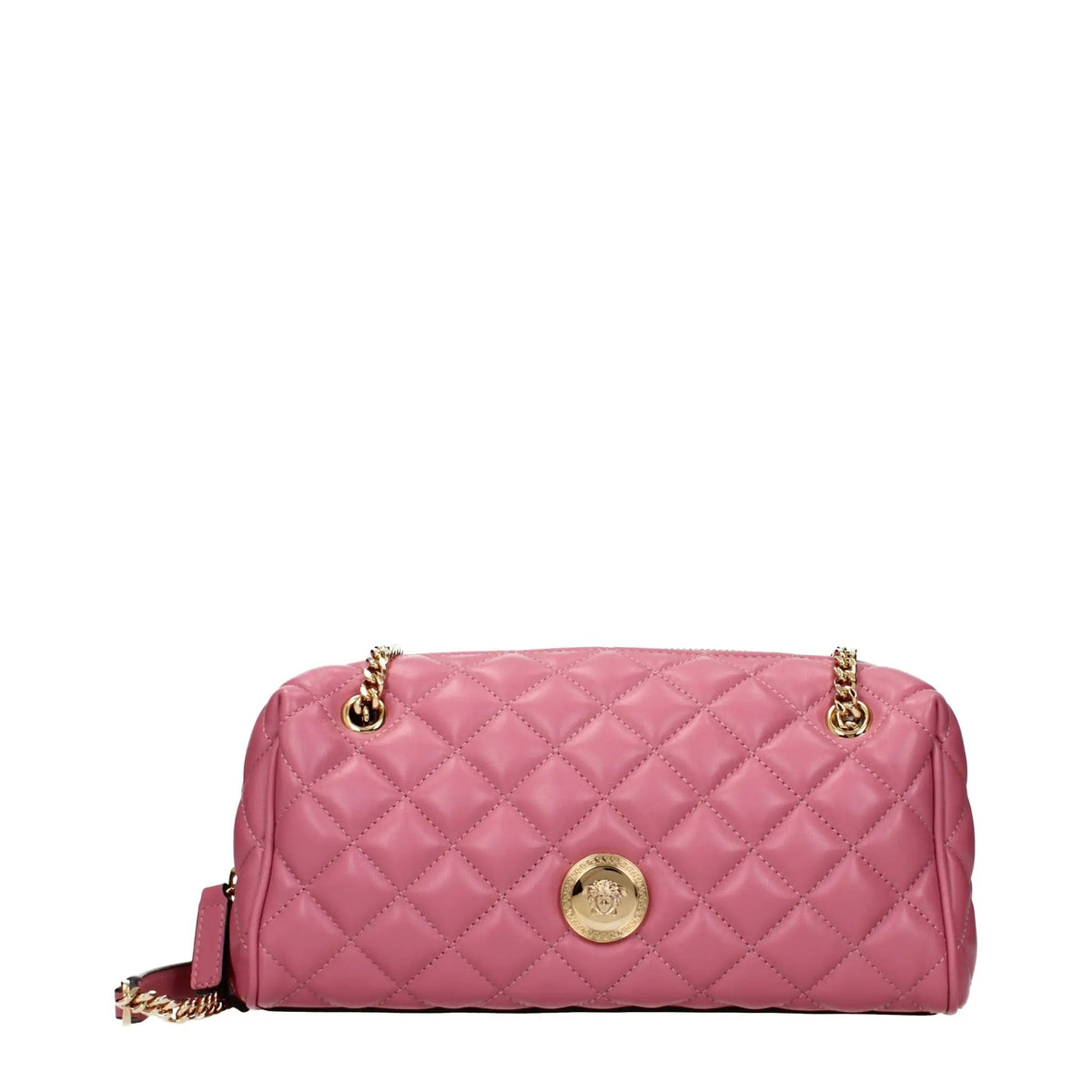 Sac à bandoulière Versace en cuir rose