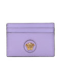 Versace Purple Leather Cardholder