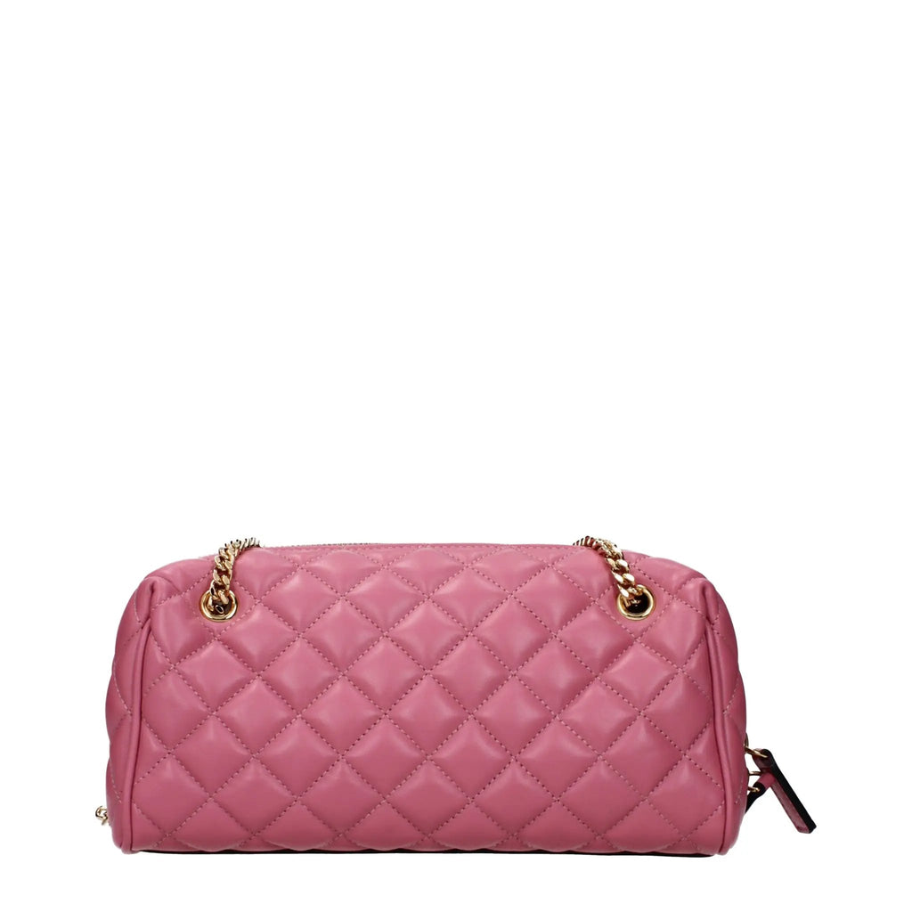 Sac à bandoulière Versace en cuir rose