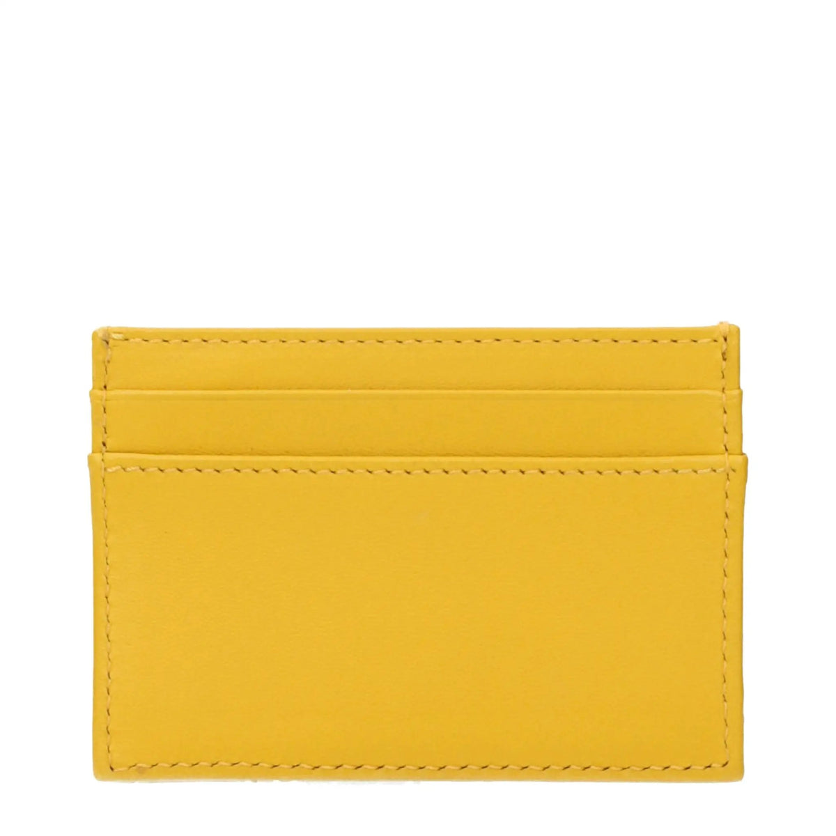 Versace Yellow Leather Cardholder
