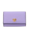 Versace Purple Leather Wallet