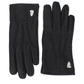 Gants en cuir noir Burberry