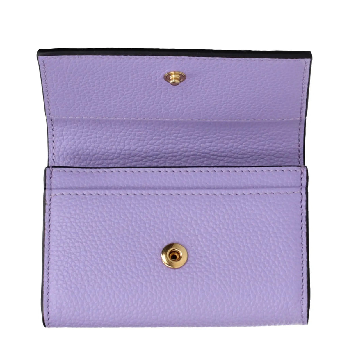 Versace Purple Leather Wallet