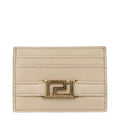 Versace Beige Leather Cardholder
