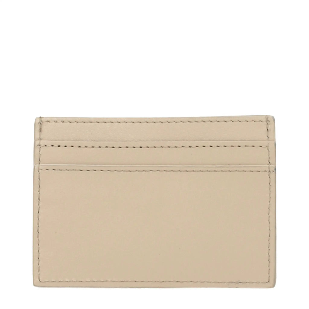 Versace Beige Leather Cardholder