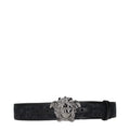 Ceinture Versace en tissu noir