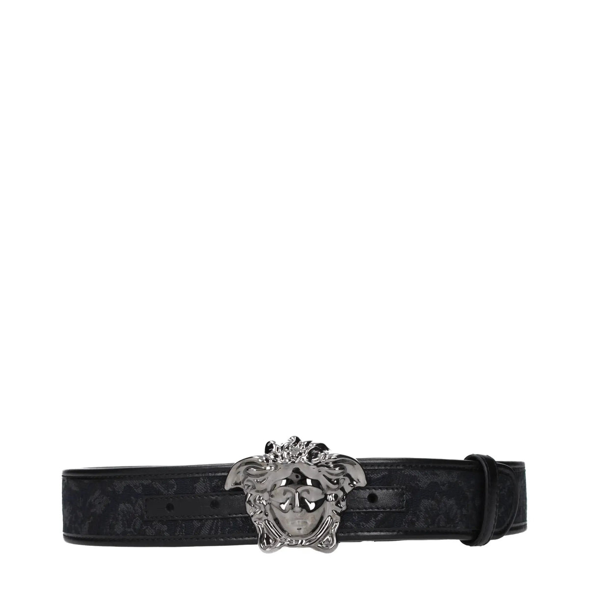 Ceinture Versace en tissu noir