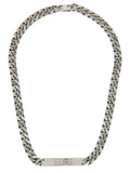 MM6 Maison Margiela Silver Brass Necklace