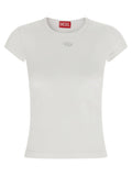 T-shirt blanc en coton Diesel