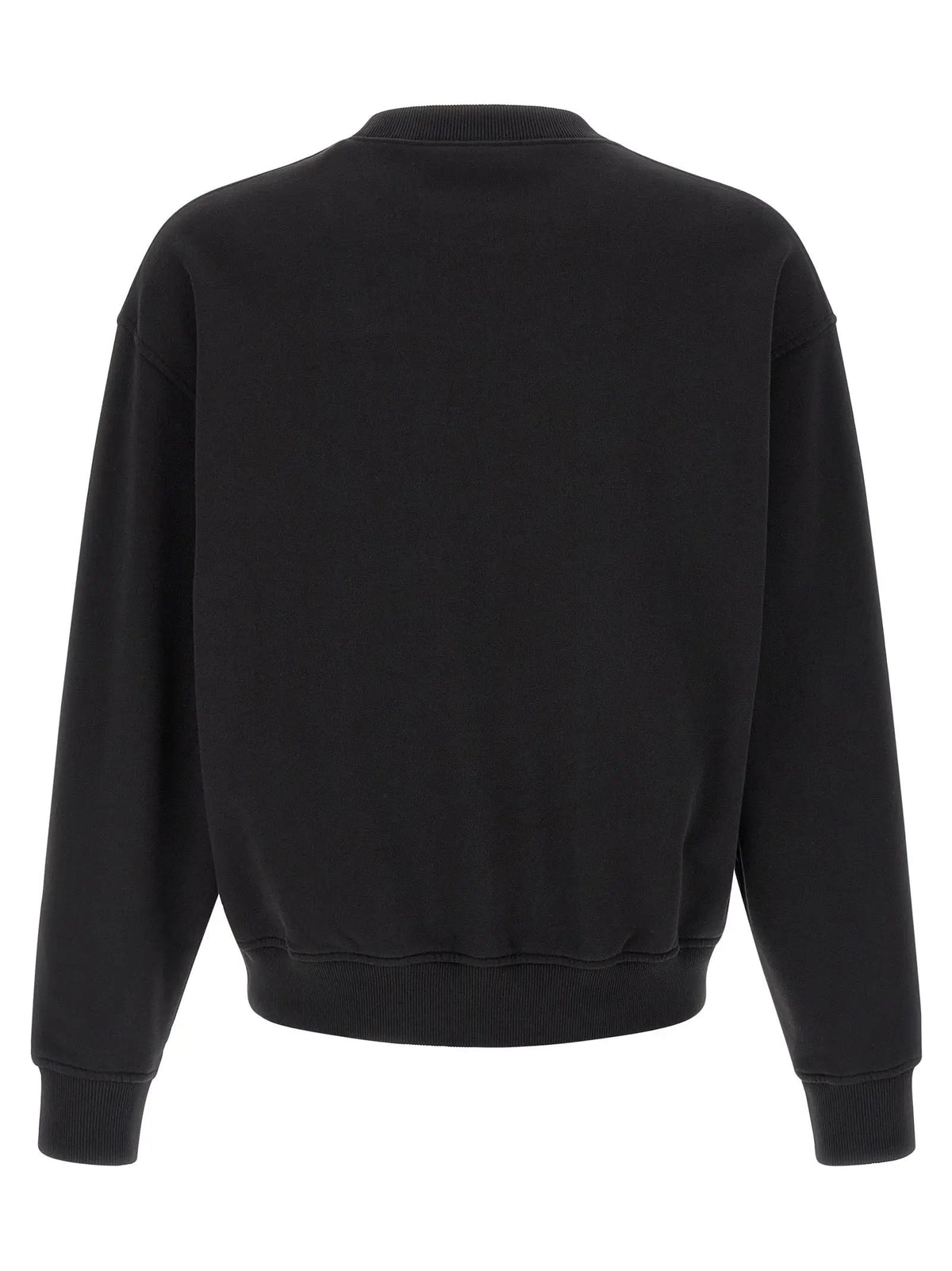 Palm Angels Black Cotton Sweatshirt