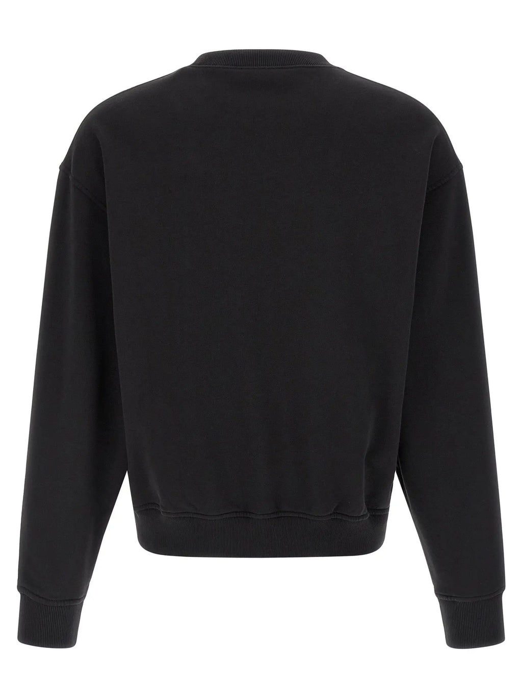 Sweat-shirt noir en coton Palm Angels