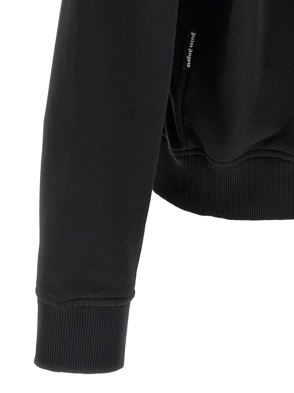 Sweat-shirt noir en coton Palm Angels