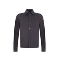 Herno Blue Cotton Shell Jacket
