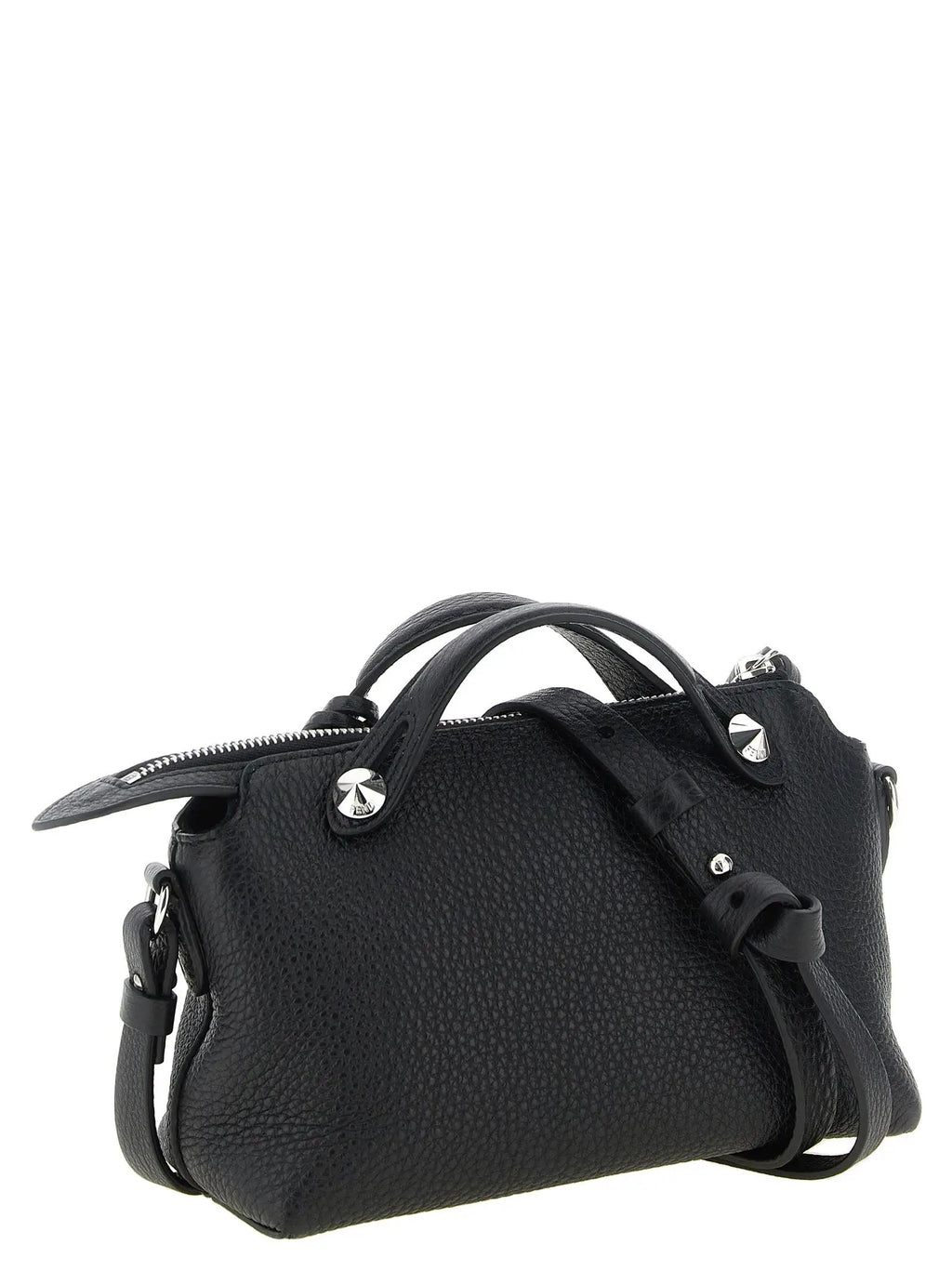 Sac à main Fendi en veau noir
