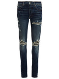 Jeans skinny Amiri en coton bleu