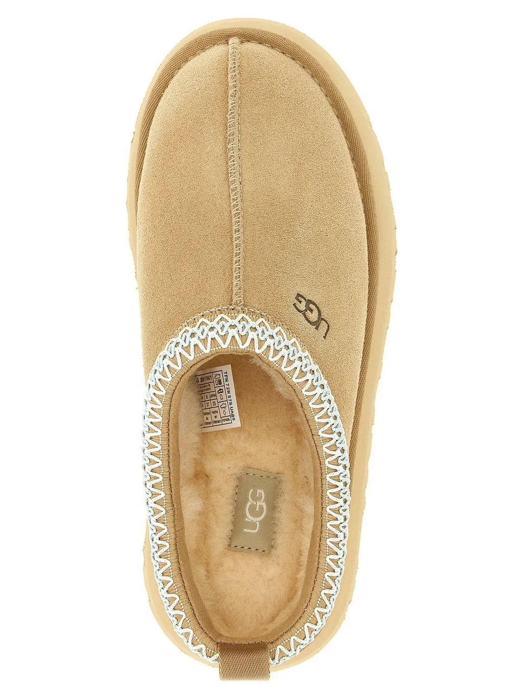 UGG UGG Beige Leather Mules