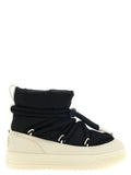 Bottines à lacets Moncler en polyamide noir