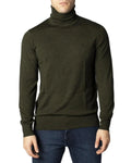 Calvin Klein Jeans Bicolor Cotton Turtleneck