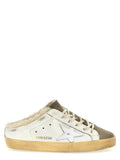 Golden Goose Beige Cowhide Low Top Sneakers