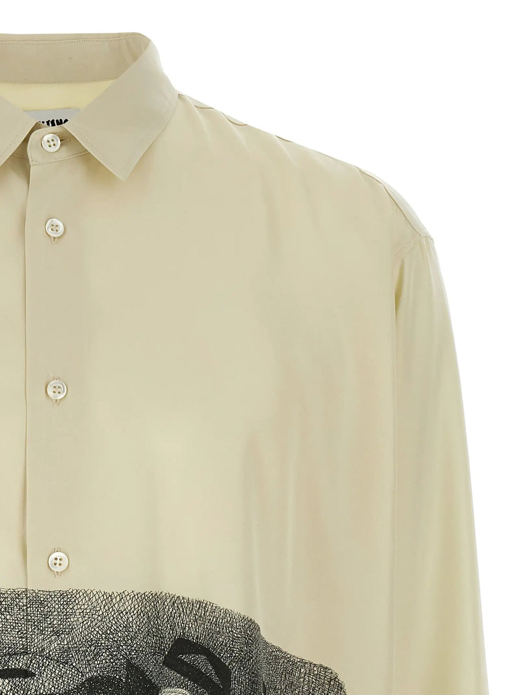 Blouse en soie beige Magliano