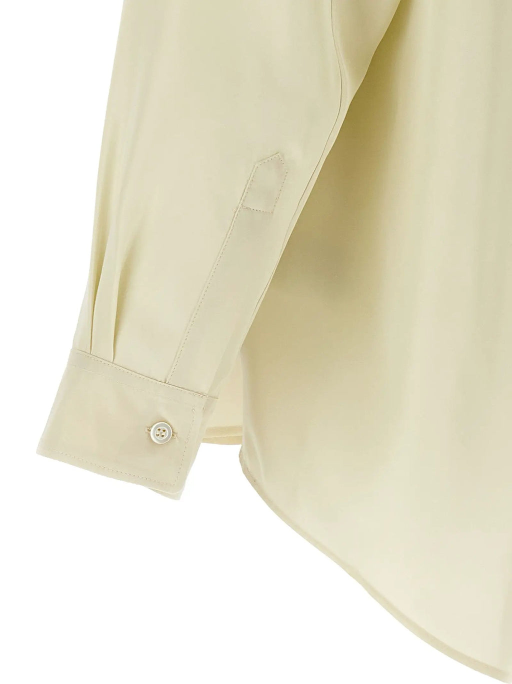 Blouse en soie beige Magliano